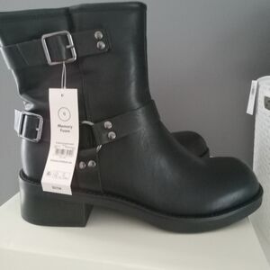 No Boundaries Buckle Moto Boots Size 11 NWT